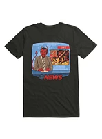 Breaking News T-Shirt By Steven Rhodes