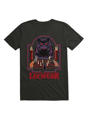 The Conjuring of Lucipurr T-Shirt By Steven Rhodes