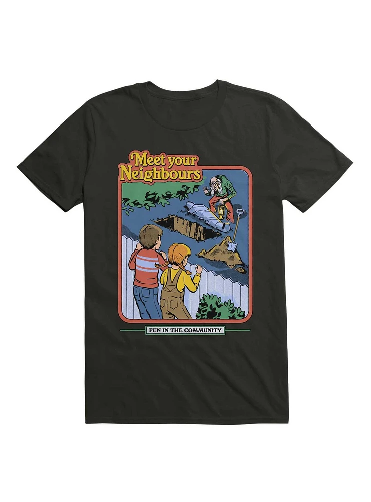 Meet Your Neighbours T-Shirt By Steven Rhodes