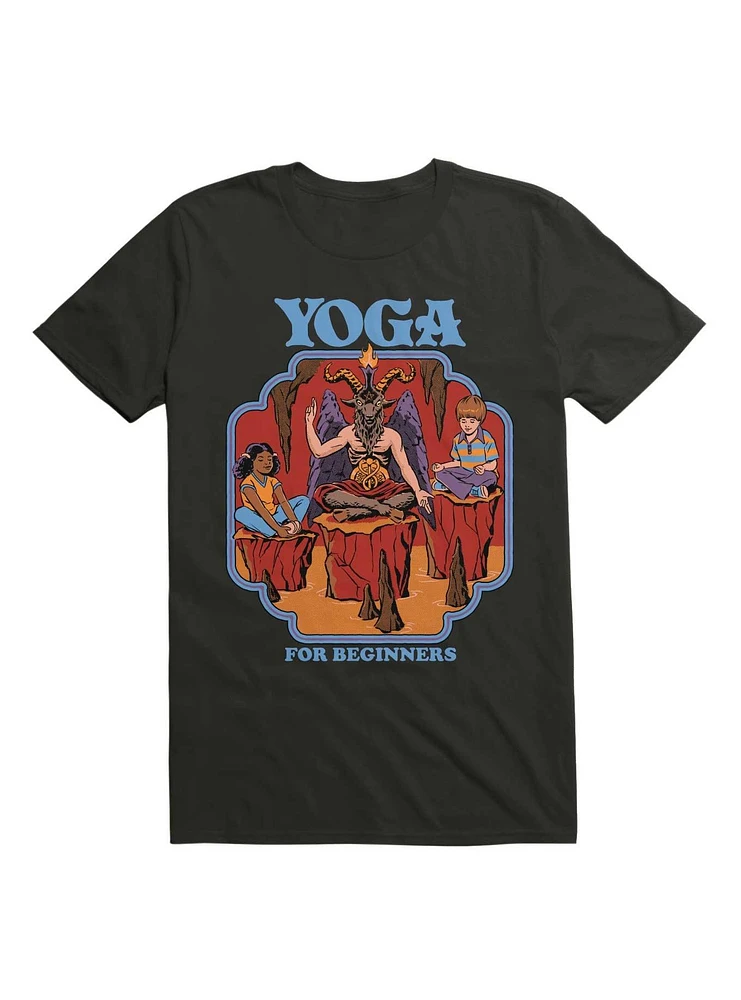 Yoga For Beginners T-Shirt By Steven Rhodes
