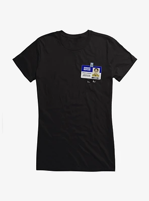 The Office Dwight Badge Girls T-Shirt