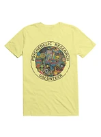 Psychedelic Research Volunteer T-Shirt By Steven Rhodes