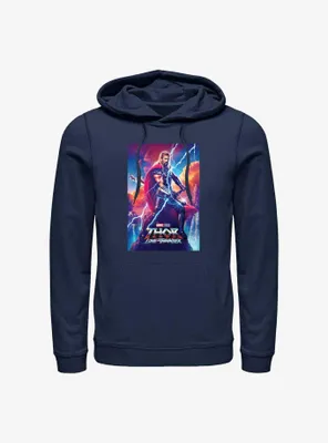 Marvel Thor: Love and Thunder Asgardian Movie Poster Hoodie