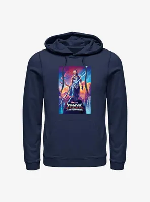 Marvel Thor: Love and Thunder Valkyrie Movie Poster Hoodie