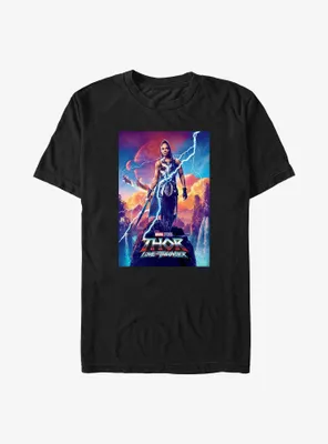 Marvel Thor: Love and Thunder Valkyrie Movie Poster T-Shirt