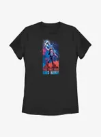 Marvel Thor: Love and Thunder Ends Here Now Womens T-Shirt