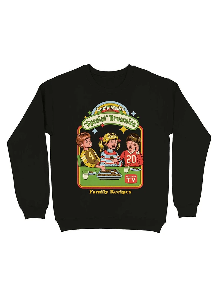 Let's Make Brownies Sweatshirt By Steven Rhodes