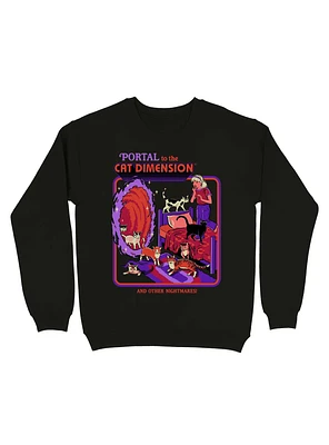 The Cat Dimension Sweatshirt By Steven Rhodes