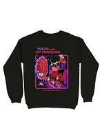 The Cat Dimension Sweatshirt By Steven Rhodes