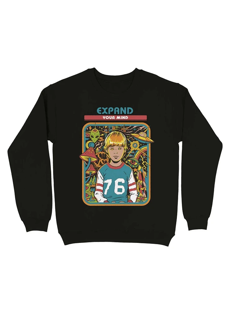 Expand Your Mind Sweatshirt By Steven Rhodes