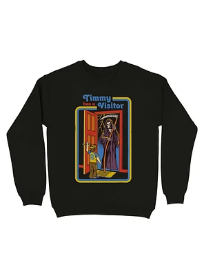 Timmy has a Visitor Sweatshirt By Steven Rhodes