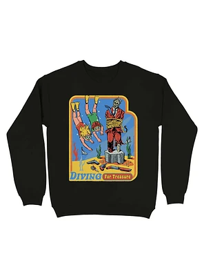 Diving For Treasure Sweatshirt By Steven Rhodes