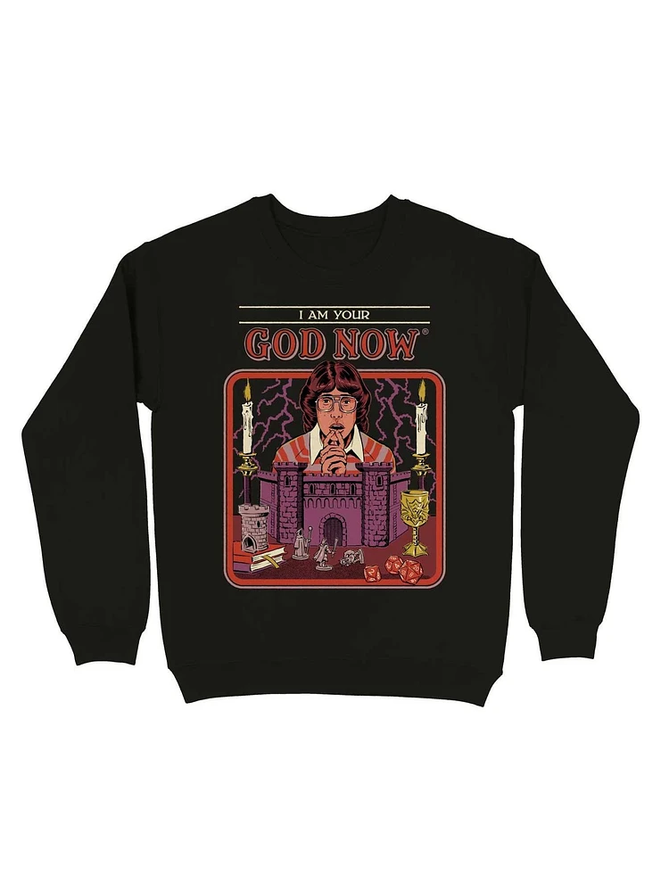 I Am Your God Now Sweatshirt By Steven Rhodes