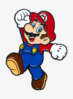 Nintendo Super Mario Bros. Leaping Mario Enamel Pin