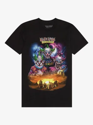 Killer Klowns From Outer Space Trio Tent T-Shirt