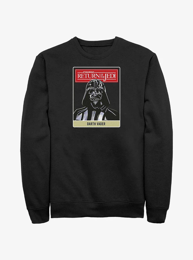 Star Wars Return of the Jedi 40th Anniversary Darth Vader Poster Sweatshirt