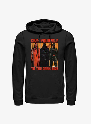 Star Wars Return of The Jedi 40th Anniversary Give Yourself To Dark Side Hoodie