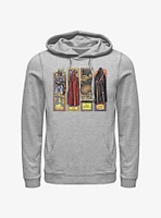 Star Wars Return of the Jedi 40th Anniversary Stained Glass Characters Hoodie