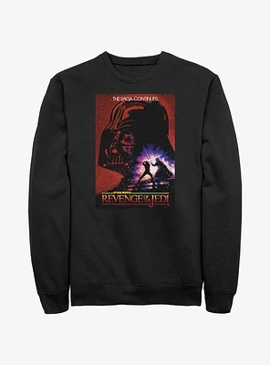 Star Wars Revenge of The Jedi 40th Anniversary Saga Continues Sweatshirt