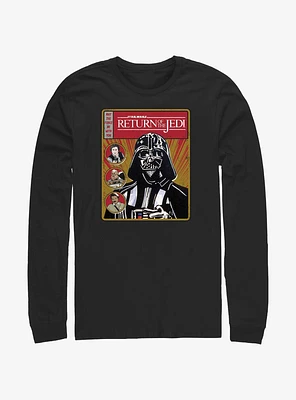 Star Wars Return of the Jedi 40th Anniversary Darth Vader Cover Long-Sleeve T-Shirt