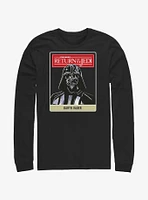 Star Wars Return of the Jedi 40th Anniversary Darth Vader Poster Long-Sleeve T-Shirt