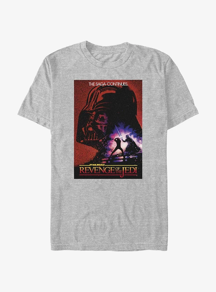 Star Wars Revenge of The Jedi 40th Anniversary Saga Continues T-Shirt