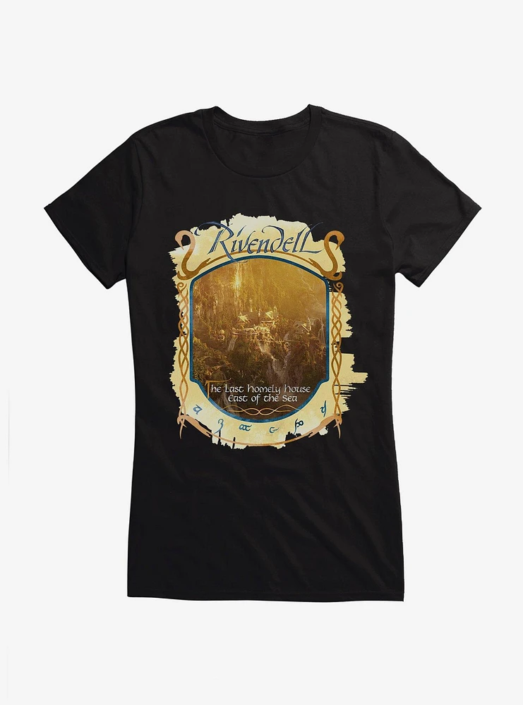 The Hobbit Rivendell Girls T-Shirt