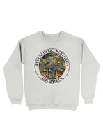 Psychedelic Research Volunteer Sweatshirt By Steven Rhodes