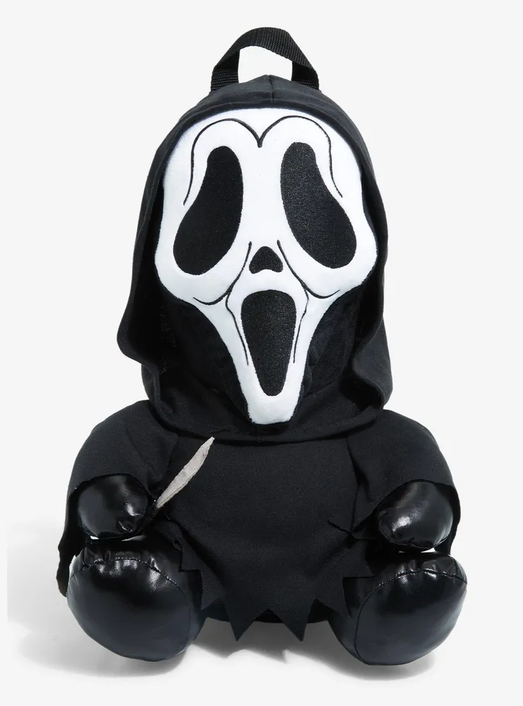 Scream Ghost Face Plush Backpack