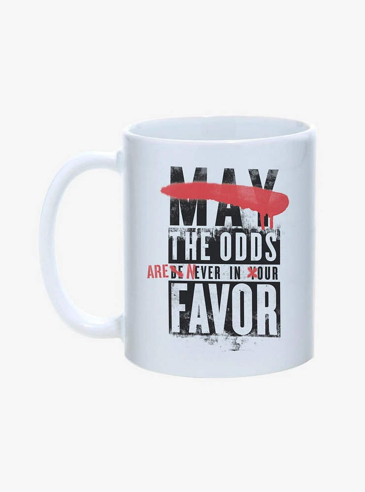 Hunger Games The Odds Are Never In Our Favor Mug 11oz