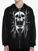 Social Collision Screaming Skull Hoodie