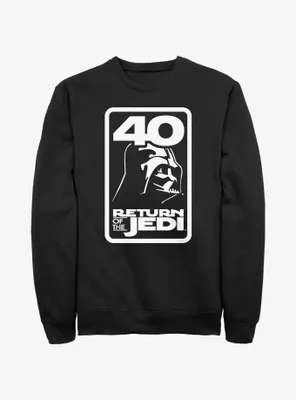 Star Wars Return Of The Jedi 40th Anniversary Badge Sweatshirt