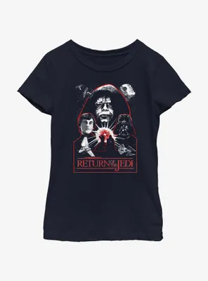 Star Wars Return Of The Jedi Characters Youth Girls T-Shirt