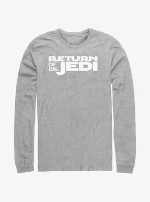 Star Wars Return Of The Jedi Logo Long-Sleeve T-Shirt