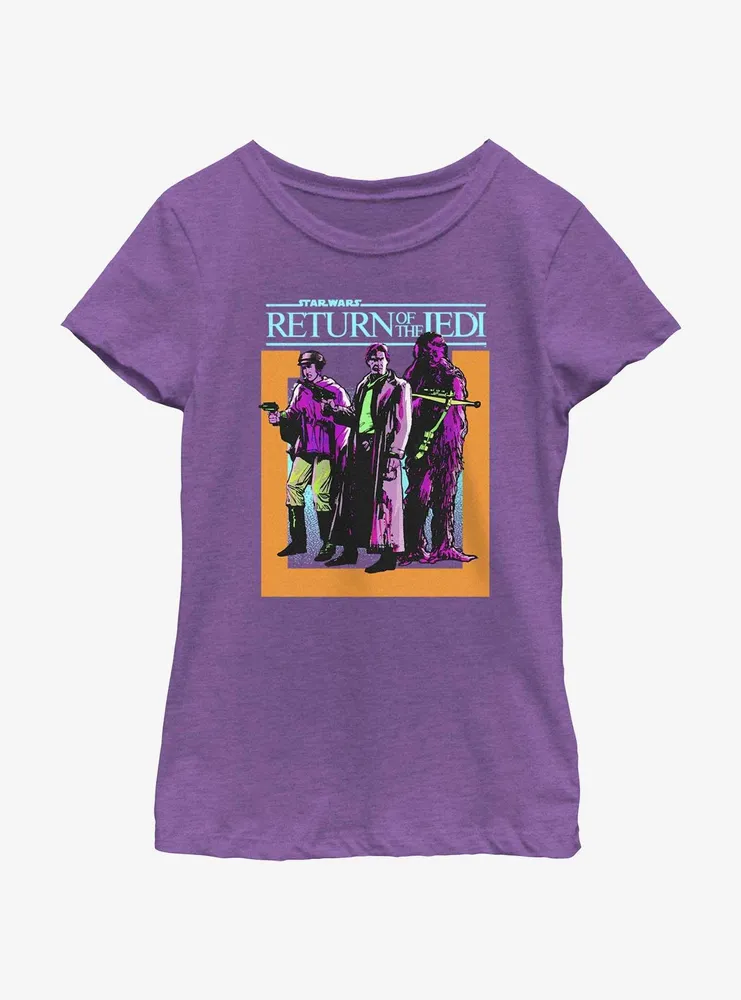 Star Wars Return Of The Jedi Comic Cover Youth Girls T-Shirt