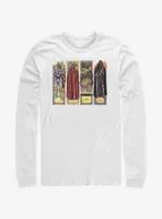 Star Wars Return Of The Jedi Stained Glass Character PanelsLong-Sleeve T-Shirt