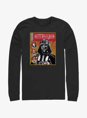 Star Wars Return Of The Jedi Vader Cover Long-Sleeve T-Shirt