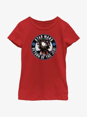 Star Wars Return Of The Jedi Vader Icon Youth Girls T-Shirt