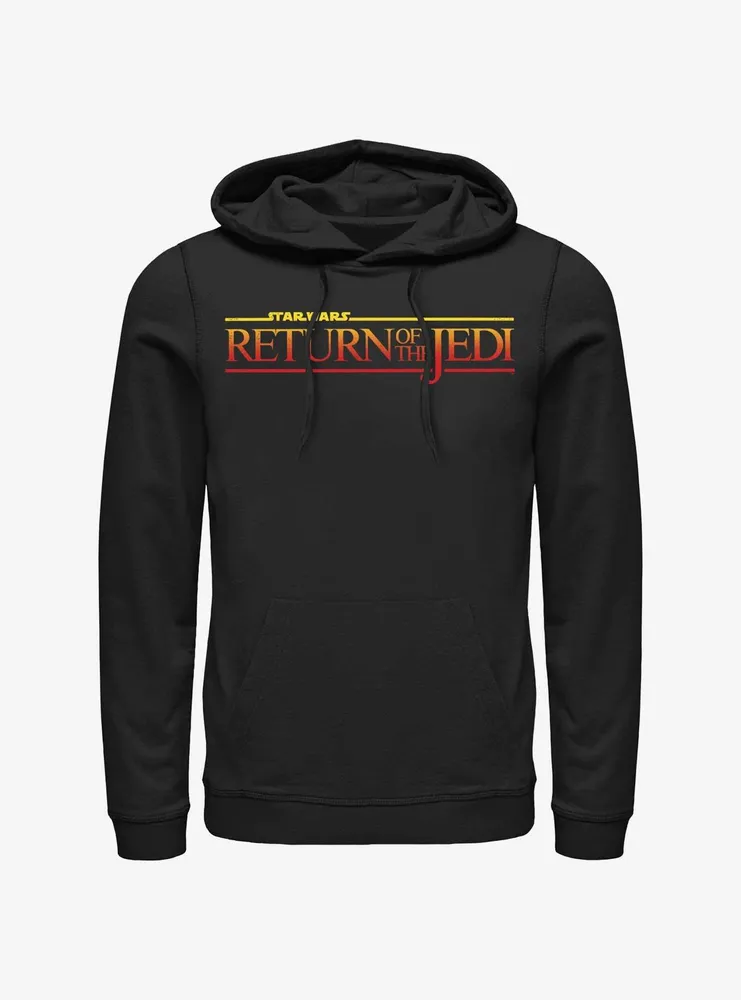 Star Wars Return Of The Jedi Sunset Logo Hoodie