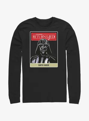 Star Wars Return Of The Jedi Darth Vader Badge Long-Sleeve T-Shirt