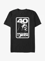 Star Wars Return Of The Jedi 40th Anniversary Badge T-Shirt