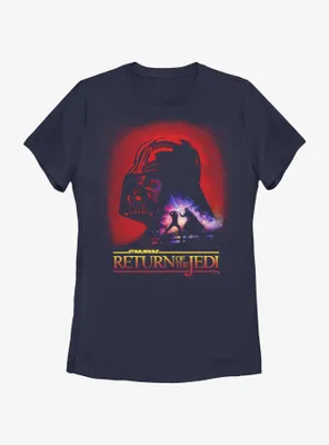 Star Wars Return Of The Jedi Duel Womens T-Shirt