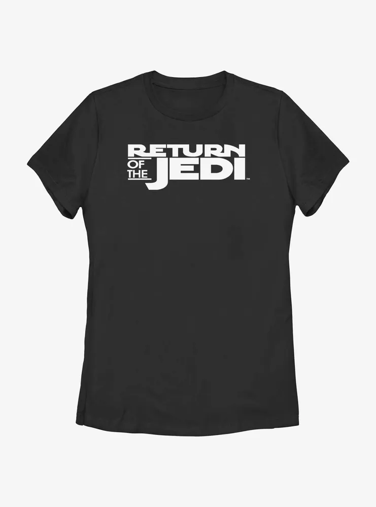 Star Wars Return Of The Jedi Logo Womens T-Shirt