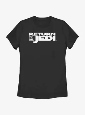 Star Wars Return Of The Jedi Logo Womens T-Shirt