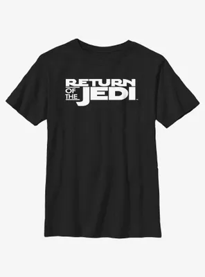 Star Wars Return Of The Jedi Logo Youth T-Shirt