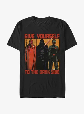 Star Wars Return Of The Jedi Give Yourself To Dark Side T-Shirt