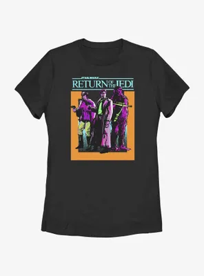 Star Wars Return Of The Jedi Comic Cover Womens T-Shirt