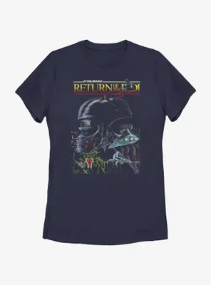 Star Wars Return Of The Jedi Concept Art Poster Womens T-Shirt