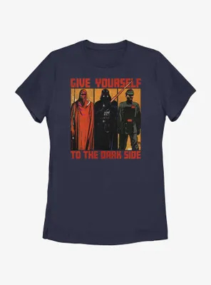 Star Wars Return Of The Jedi Give Yourself To Dark Side Womens T-Shirt