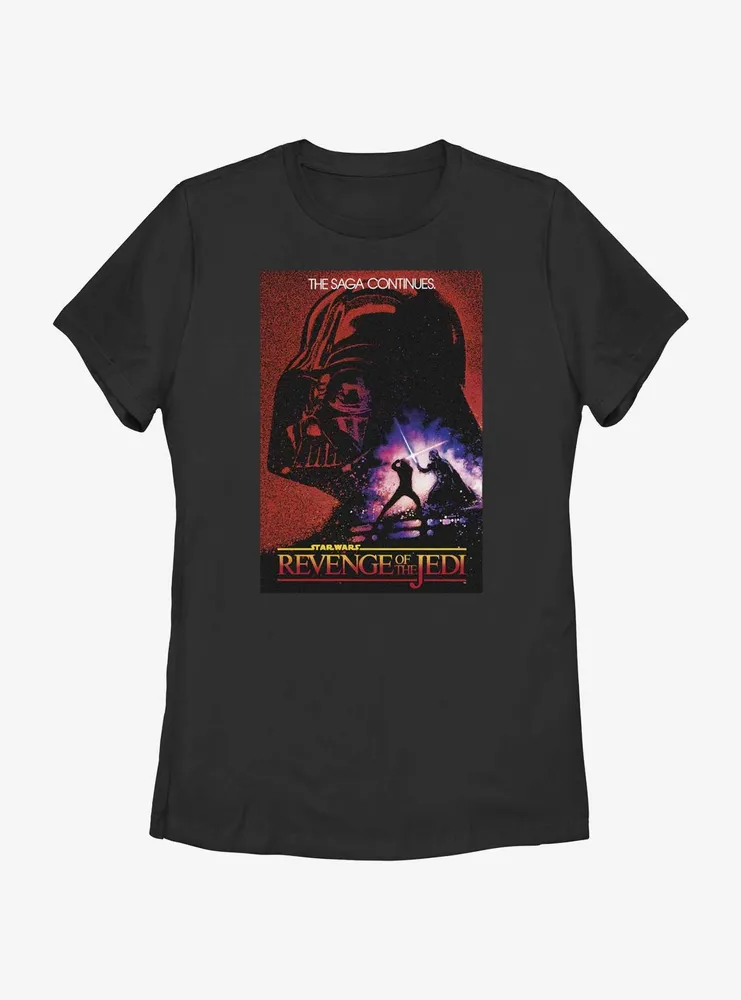 Star Wars Return Of The Jedi Saga Contiues Womens T-Shirt